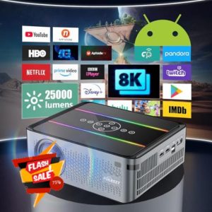Auto Focus Keystone Projector