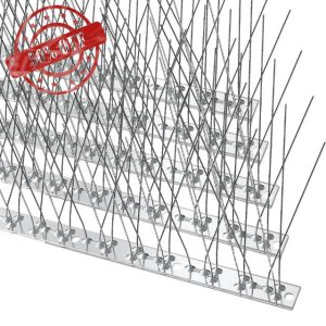 wohohoho Bird Spikes for Pigeons with Stainless Steel Base