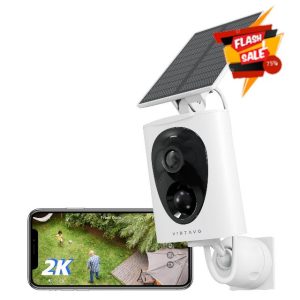irtavo 2K Solar Camera Outdoor Wireless