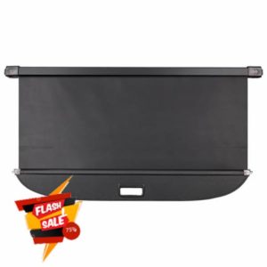 CAKYSE Trunk Cargo Cover Compatible With VW For Touareg 2019 2020 2021 2022 2023 Car Organizer Interior Trunk For Cargo Cover Retractable Rear Trunk Parcel Shelf