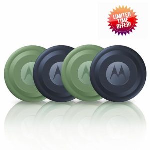Motorola Smart Tag x4-Pack (x2 Jade Green + x2 Midnight Blue)
