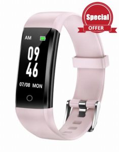 GRV Pedometer Watch Fitness Watch No Bluetooth/App/Phone Required