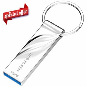 USB Stick 982GB Geshenhansen High-Speed 3.0 USB Flash Drive Portable Mini Memory Stick Large Capacity USB Drive with Keyring used for Data Backup
