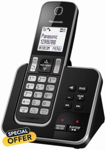 Panasonic KX-TGD620 Cordless Phone with Answering Machine ( Hands Free Functionality )