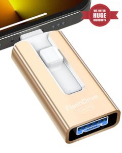 GNASEET USB Stick 256GB for Phone