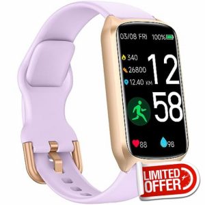 Amzhero Smart Watch for Women Men Kids Boys