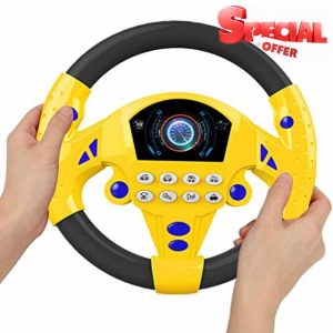 ZHUMCCY Kid Steering Wheel