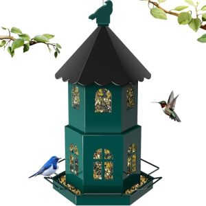 Large Capacity Metal Bird Feeder Squirrel Proof