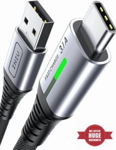 INIU USB C Charger Cable 1m 3.1A Type C Cable Fast Charging
