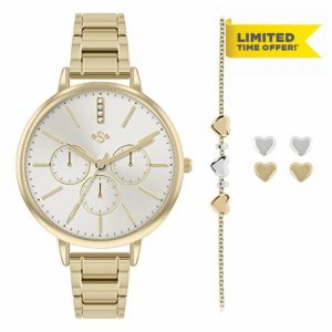 Spirit Women's Analog Quartz Watch with Stainless Steel Strap SPLX-4002