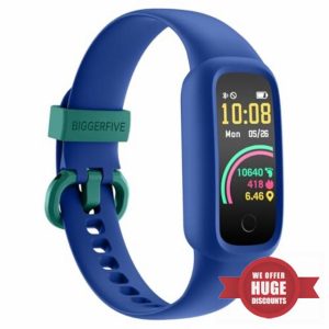 BIGGERFIVE Vigor 2 L Kids Fitness Tracker Watch for Boys Girls Ages 5-15