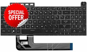 Replacement Keyboard for Asus TUF FX506 FX506U FX506II FX506IH FA506 FA506Q FA506U FX706 FX706L FA706U FX706U FA706 Series Laptop