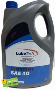 SAE 40 ENGINE OIL NON DETERGENT FOR CLASSIC & VINTAGE ENGINES 5LTR