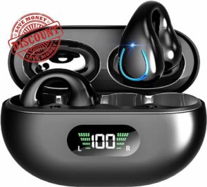 Bone Conduction Headphones Wireless Earbuds - Comfort Open Ear Headphone