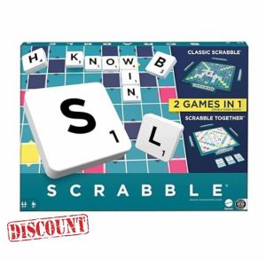 Mattel Games Scrabble Board Game