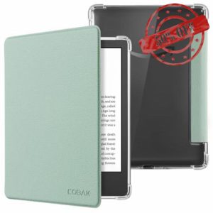 CoBak Case for 6" Kindle 11th Gen(2022) - Ultra Slim Lightweight Transparent Clear TPU Back Shell Protective Cover with Auto Wake/Sleep for Kindle 11th Generation 2022 Release Only