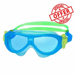 Zoggs Kids' Phantom Mask with UV Protection And Anti-fog Swimming Goggles