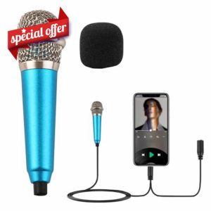 IBEIKE Portable Mini Microphone Wired