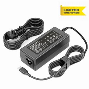 45W USB C Chromebook Charger Replacement for HP
