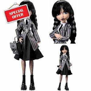 Monster Wednesday Doll and Accessories