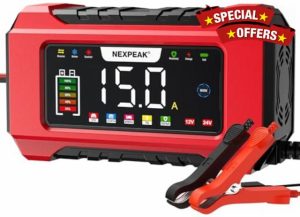 15A Car Battery Charger