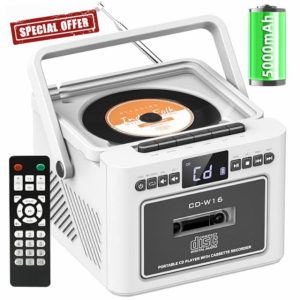 Boombox CD Player with Speakers