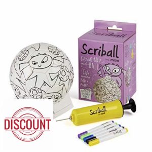 Mitre Scriball Ooodles | Customizable Mini Football | Ideal Gift For All Occasions