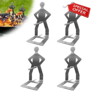 CLIUNT Stainless Steel BBQ Sausage Holder