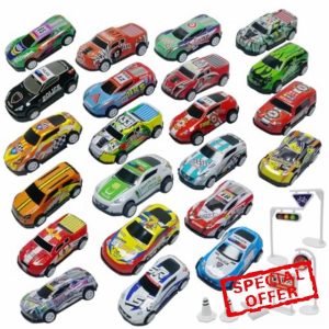 TOYABI Pullback Diecast Cars