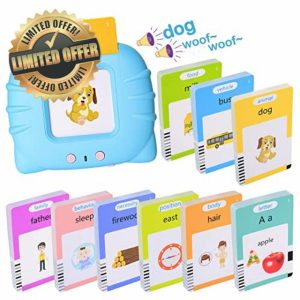 Talking Flash Cards Early Educational Toys for 3 4 5 6 Year Old Baby Boys Girls