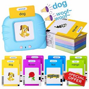 Talking Flash Cards Early Educational Toys for 3 4 5 6 Year Old Baby Boys Girls