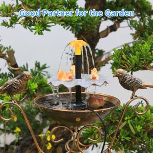 3 Tier Flowing Water Set Solar Fountain Pump
