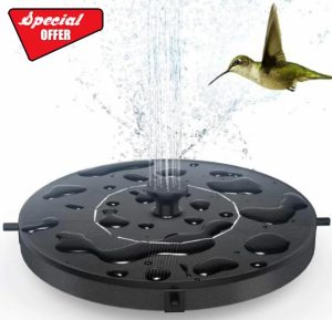 Solar Powered Water Fountain Pump Kit