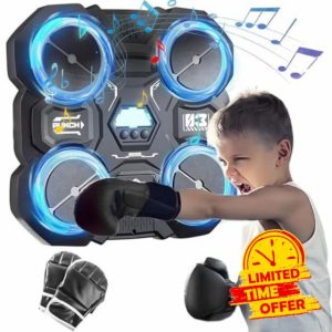 Music Boxing Machine With Boxing Gloves