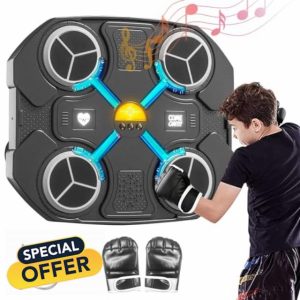 OneNine Music Boxing Machine with Boxing Gloves