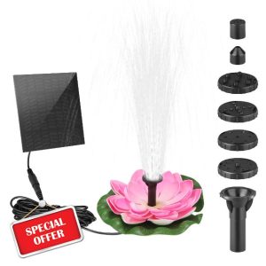 Neulriscn Solar Water Fountain