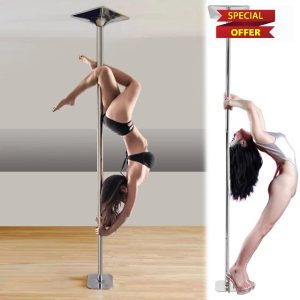 2.2m 2.7m 3m 3.6m 3.8m Adjustable Dancing Pole Spinning and Static Dance