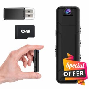 Bextgoo Body Camera with 32GB TF Card