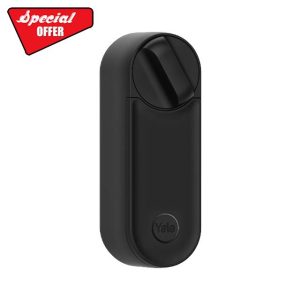 Yale Linus Smart Lock L2 in Matte Black | Keyless Access | Easy Installation | Remote Lock and Unlock | Virtual Keys | Real-time Alerts | Compatible with The Yale Home app