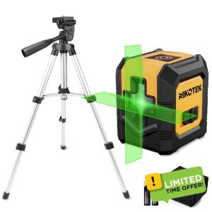 Nikotek Green Laser Level with Tripod