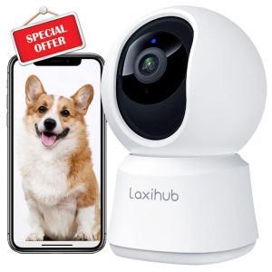 LAXIHUB Pet Dog Cameras with App