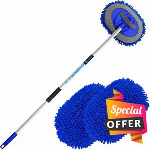 GreatCool 160cm 62" Car Wash Brush Kit With Long Handle