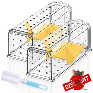 Humane Mouse Traps for Indoor Outdoor: Mouse Traps for indoor