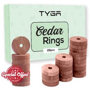 TYGA Cedar Wood Rings