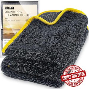 Airlab Car Drying Towel Extra Large and Thick 90x60cm