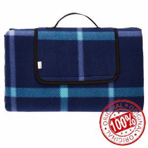 Amazon Basics Picnic Travel Blanket with waterproof backing
