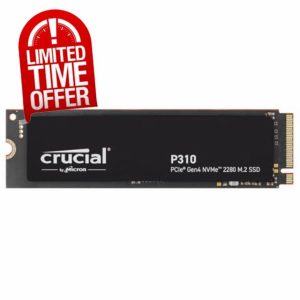 Crucial P310 2TB SSD M.2 2280 NVMe PCIe Gen4 Internal SSD