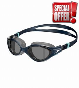 Speedo Women's Biofuse 2.0 Swimming Goggles | Female Design | Patented Adjust Mechanism | Anti-fog | Anti-leak | Comfort Fit Swimming Goggles (pack of 1)