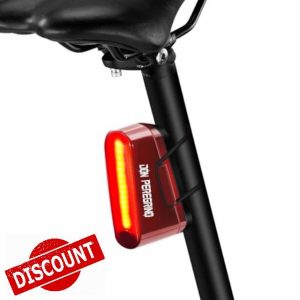 Rear Bike Light 80 Lumens – Rechargeable USB-C