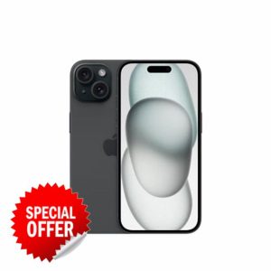 Apple iPhone 15 (128 GB) - Black (Renewed)